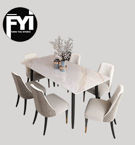 Dining table and dining chairs